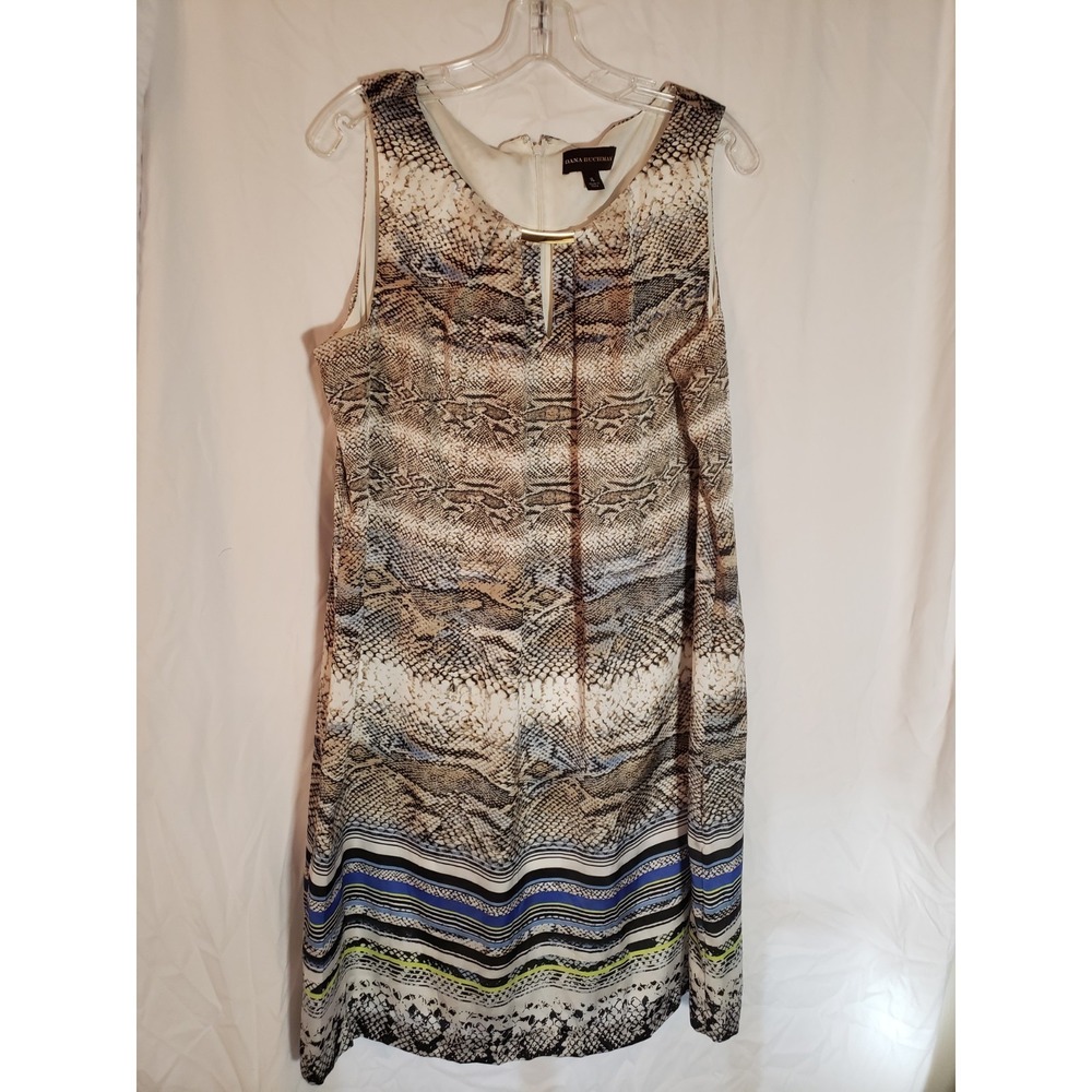 Women's Dana Buchman Sleeveless Print Dress Size XL